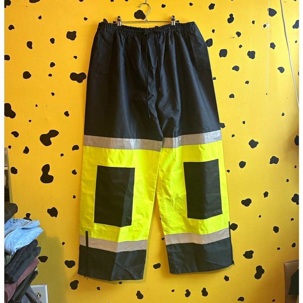 TSA Transportation Safety Apparel Hi-Vis Reflective Class E L2 Pants Men 3XL
